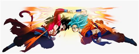 Espero y sea de su agrado :d. Dragon Ball Heroes - Xeno Goku Ssj Blue Vs Goku Ssj4 ...