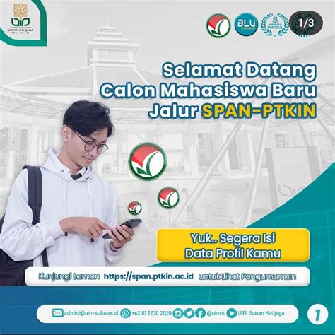 Cara Daftar Ulang Span Ptkin 2023 Uin Sunan Gunung Djati Bandung Tidak