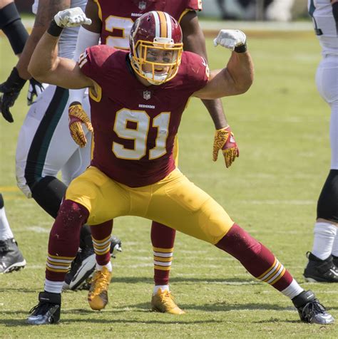 Transaction, fine, and suspension data since 2015. File:Ryan Kerrigan sack celebration (cropped).jpg ...