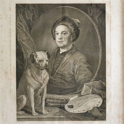 Self Portrait With Pug After William Hogarth Lassco Englands