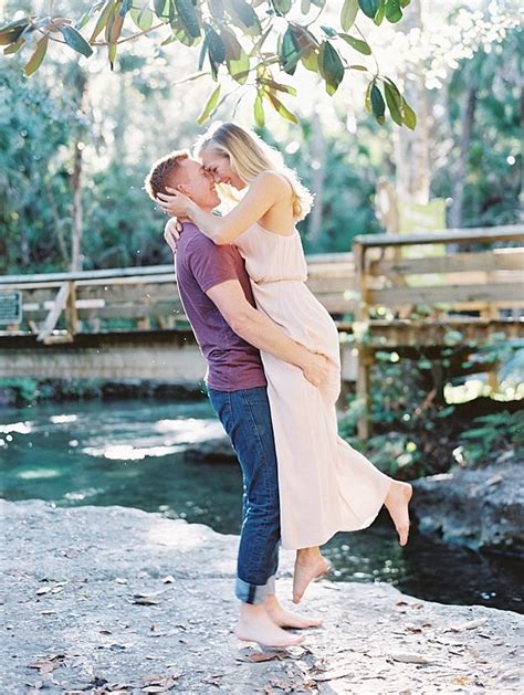 Rebecca And Brandon • Kelly Park Rock Springs Engagement Session • Orlando Wedding Photographer