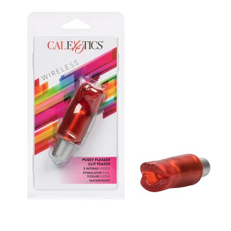 Calexotics Pleaser Clit Teaser Speed Jelly Vibrator Red Walmart Com