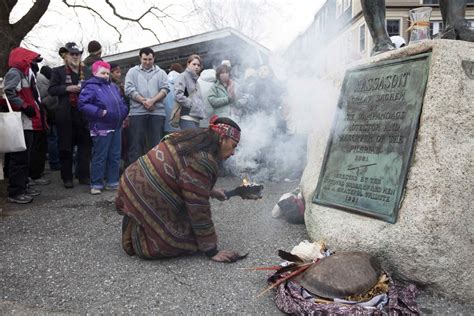 For National Day Of Mourning Native Americans Highlight Their