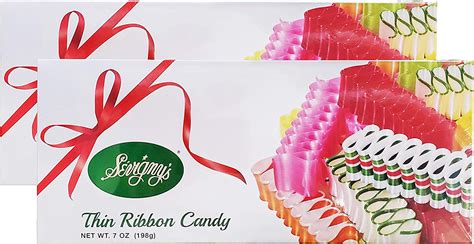 Sevignys Thin Ribbon Candy 2 Pack Total Of 14oz Amazonca Home