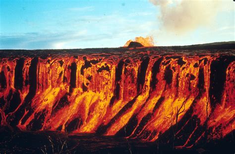 Hawaii Volcanoes National Park 1969 1971 Mauna Ulu Eruption Of Kilauea