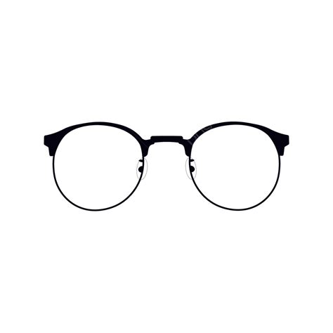 Kacamata Bingkai Hitam Dengan Aksen Alis Tebal Kacamata Mata Kaca