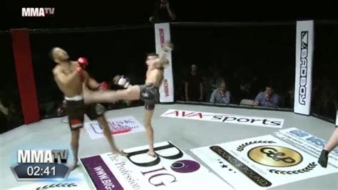 Show Off Showboating Fighter Gets Knocked Out Cocky Fighter Floored
