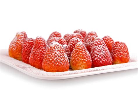 Dusted Strawberries Florida Strawberry