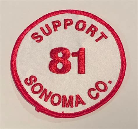 Patch 3 Round Support Patch Sonoma County Productions Inc