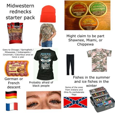 Midwestern Rednecks Starter Pack Rstarterpacks