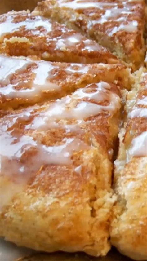 Glazed Cinnamon Scone Recipe Recipe Cinnamon Scones Recipe Scones