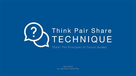 Td241 Think Pair Share Technique Youtube