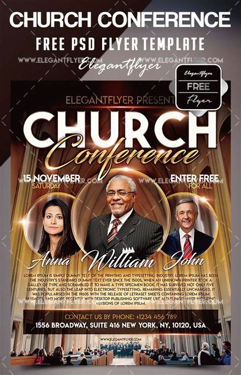34 Free Psd Church Flyer Templates In Psd For Special Events And Premium