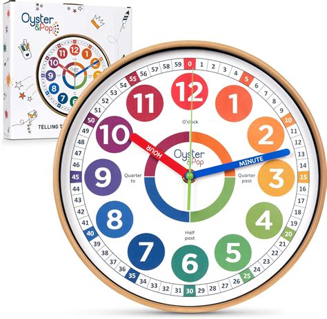 Time Teaching Clock For Kids