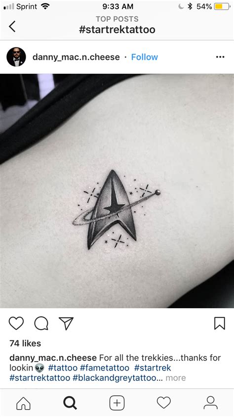Star Trek Tattoo Flash Star Trek Tattoos Tattoo Ideas Artists And