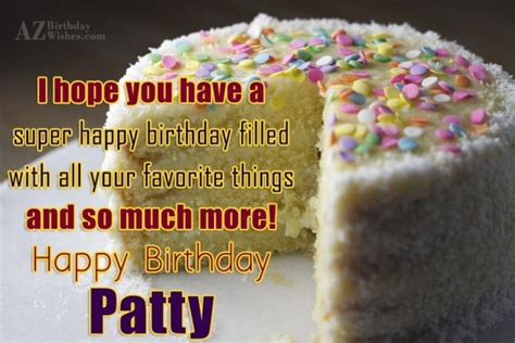 Happy Birthday Patty