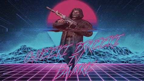 Black and yellow mountains illustration, new retro wave, neon. Synthwave Retro Wave Wallpaper 1920X1080 / 1920x1080 ...