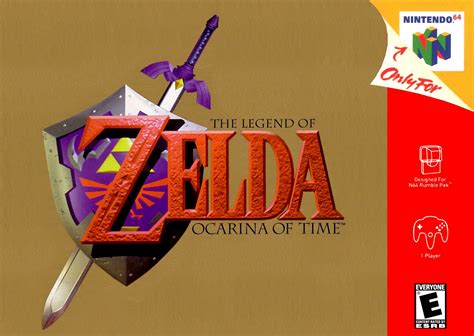 Legend Of Zelda Ocarina Of Time Nintendo 64 Game Gray Cartridge