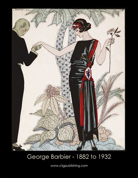 Art Deco Fashion Illustration By George Barbier 1882 To 1932