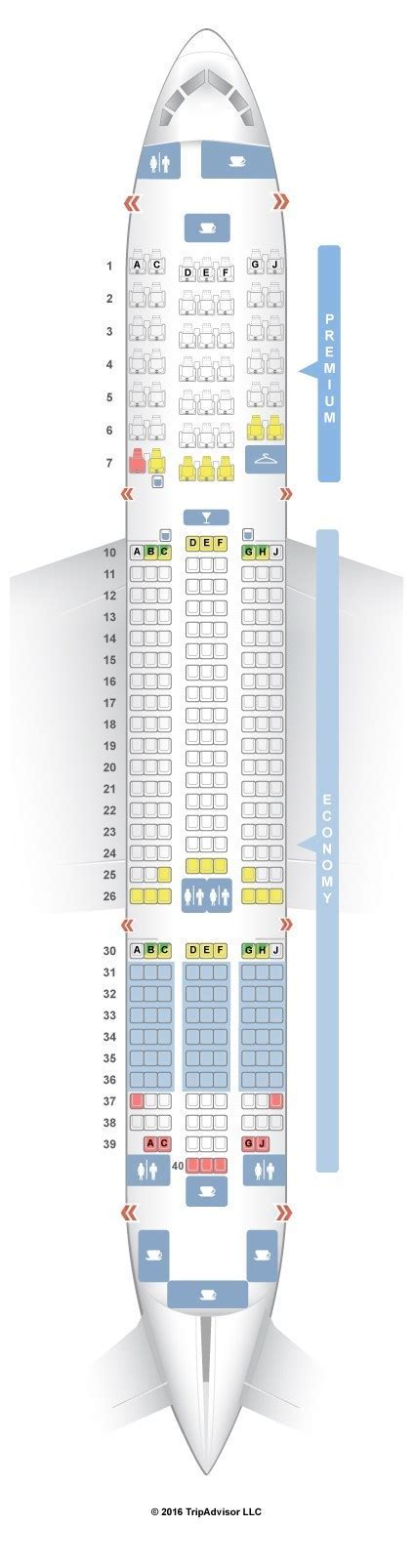 Qatar Airways Boeing 787 Seating Plan — Qatar Airways Operates The