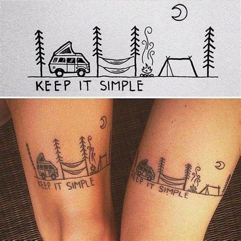 Keep It Simple Matching Tattoo Simple Yet Cute Tattoos Matching