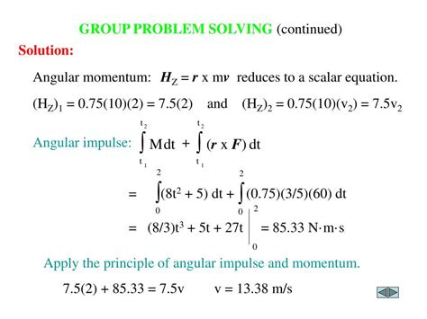 Ppt Principle Of Angular Impulse And Momentum Sections 155 157