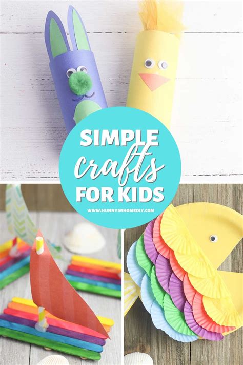 Quick And Easy Simple Crafts For Kids Hunny Im Home