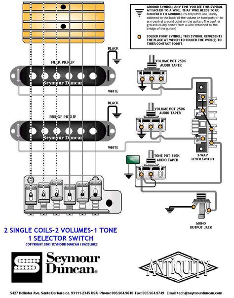 1 tone wiring diagram single alumitone bass bar: Hss Wiring Diagram Coil Split 1 Volume 2 Tones