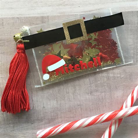 Christmas Money Holder Or Gift Card Holder Santa Claus Theme Etsy