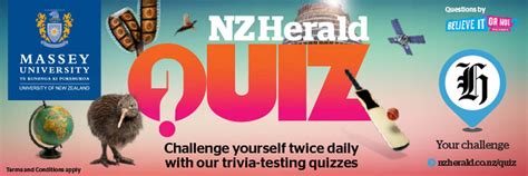 Herald Morning Quiz March 30 New Zealand News Nz Herald