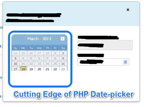 Hi all, this is my project, yoga concept. html - How to fix cutting edge of php date-picker on ...