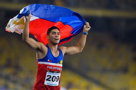 Beram Becomes St Pinoy Double Gold Medalist In Sea Games Sports Gma News Online