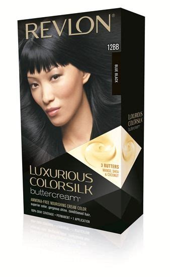 Thank you very much i love this hair color it makes my hair soft and shiny and the color last for a longer time. Revlon Luxurious ColorSilk Buttercream Haircolor in Blue ...