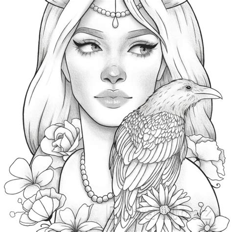 Pin On Photos Up Girl Coloring Pin Up Girl Coloring Pages Coloring