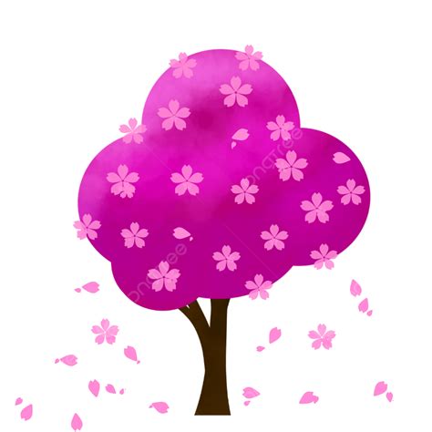 Desenho De Planta De árvore De Sakura Png Flores De Sakura Dos