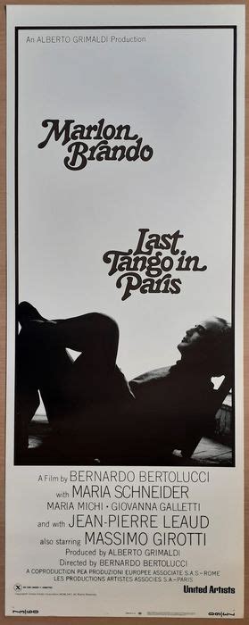 Last Tango In Paris 1973 Marlon Brando Poster Catawiki