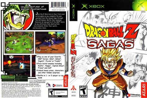 Dragon Ball Z Sagas Xbox Original Videogamex