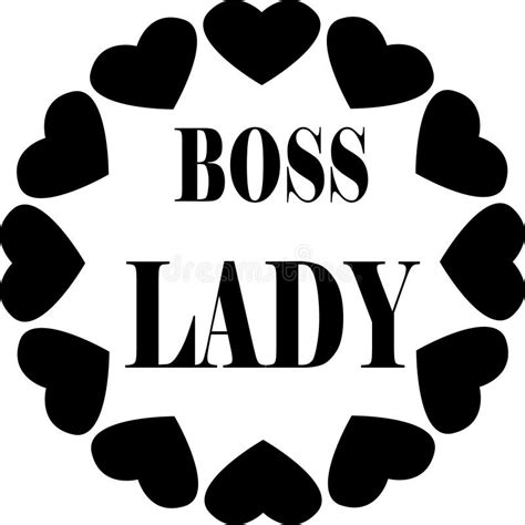 Boss Lady  Image With Svg Vector Cut File For Cricut And Silhouette