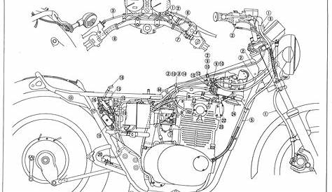 yamaha xs650 wiring diagram