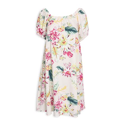 Buy Truworths Floral Linen Dress Online Truworths