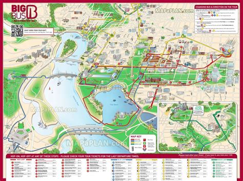 Washington Dc Maps Top Tourist Attractions Free Printable City