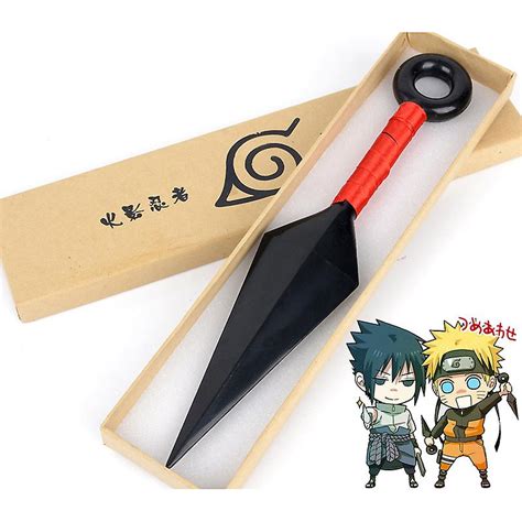 Anime Naruto Konoha Ninja Kakashi Cosplay Prop Kunai Knives Weapons Fruugo Us