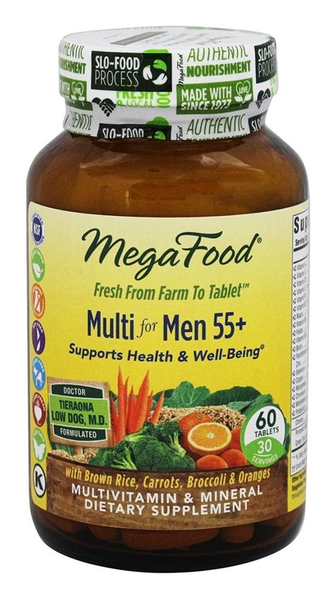 Buy Megafood Multi For Men 55 60 Tablets Formerly Men Over 55