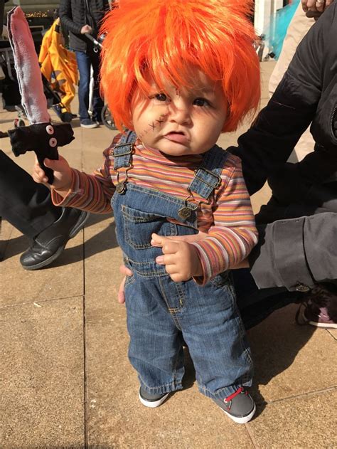 Pin By Mateo Y Mila On Chucky Costume Baby Halloween Costumes Chucky