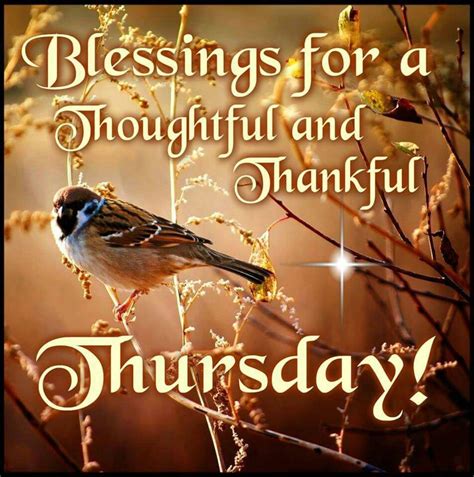 Blessing For A Thoughtful And Thankful Thursday Pictures Photos And