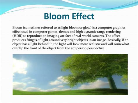 Ppt Post Rendering Cel Shading And Bloom Effect Powerpoint Presentation