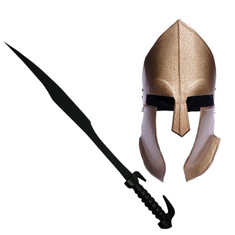 Spartan King Leonidas Sword And 300 Spartan Helmet