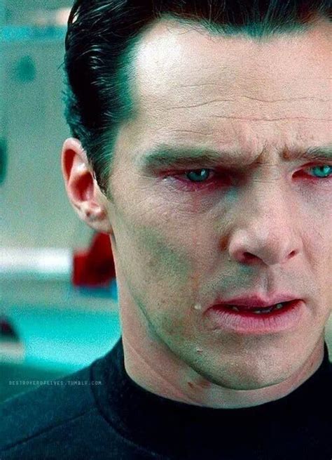 Hot Guys Crying Benedict Cumberbatch As Khan In Star Trek Into