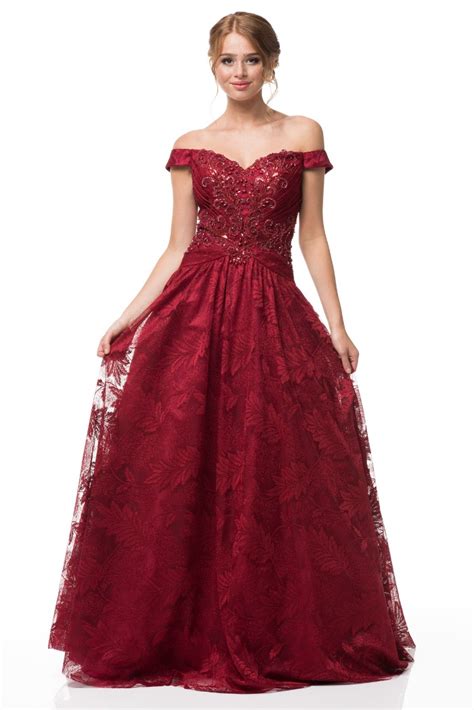 ball gown off the shoulder prom dress vlr eng br