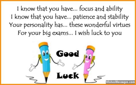 But it's often hard to stick with them, or even remember what they were, at times. Inspirational Exam Poems: Best Wishes and Good Luck - Sms ...